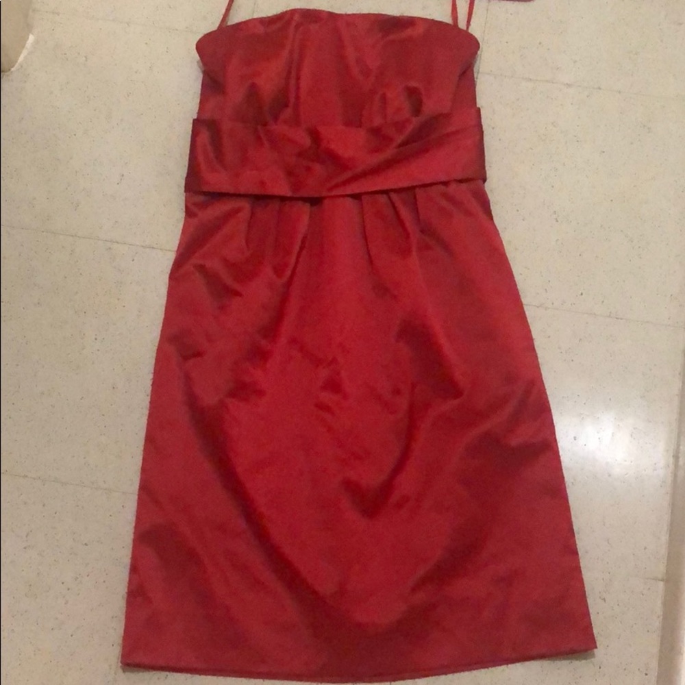 Flawless short red dress
